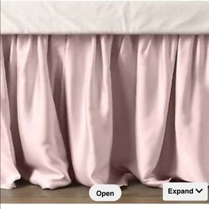 Restoration Hardware crib skirt